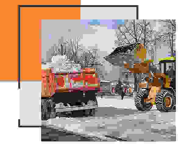 Вывоз снега в Людиново